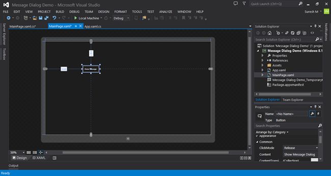 drag and drop button